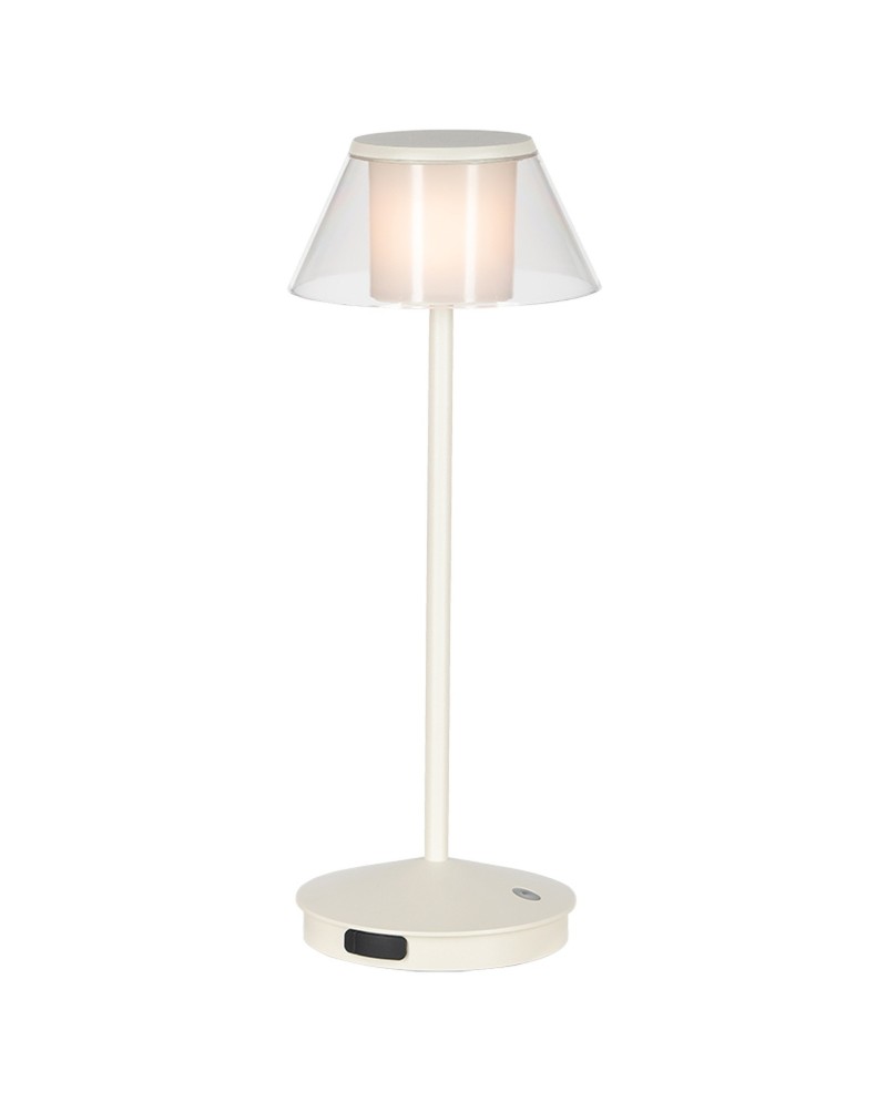 ***OFER/DES*** K5 * FAROL BLANCO EXTERIOR PORTATIL LED IP54 3000K